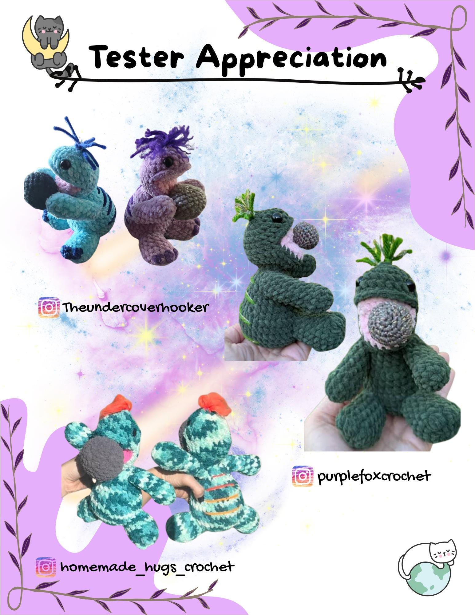 Meteor Muncher Crochet Pattern