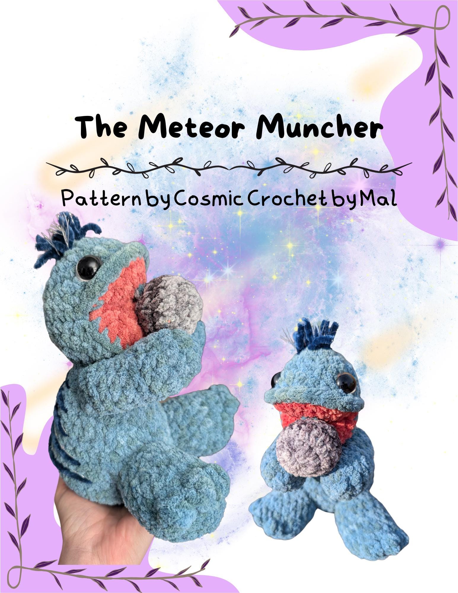 Meteor Muncher Crochet Pattern